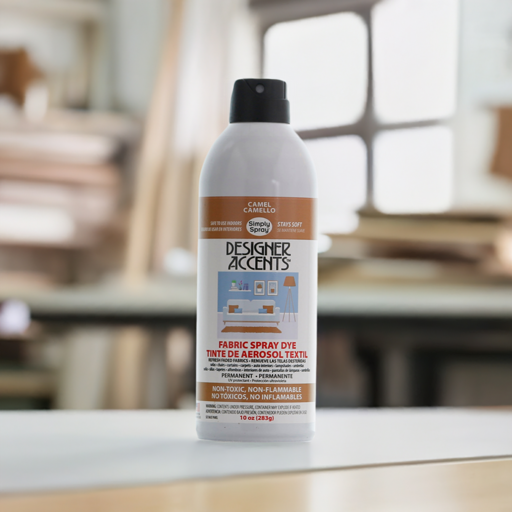 Designer Accents Fabric Paint Spray Dye by Simply Spray Camel
