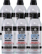 Load image into Gallery viewer, Six cans of simply spray midnight black fabric paint spray dye