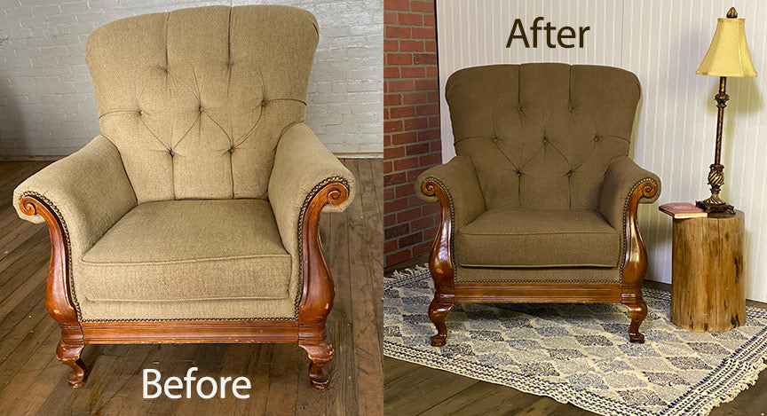 Restored Wingback Chair