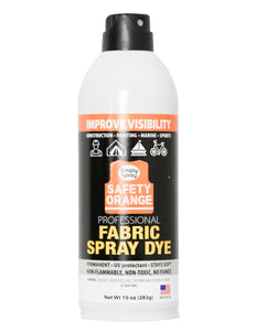 Designer Accents Fabric Paint Spray Dye by Simply Spray - Safety Orange