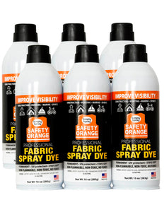 Designer Accents Fabric Paint Spray Dye by Simply Spray - Safety Orange