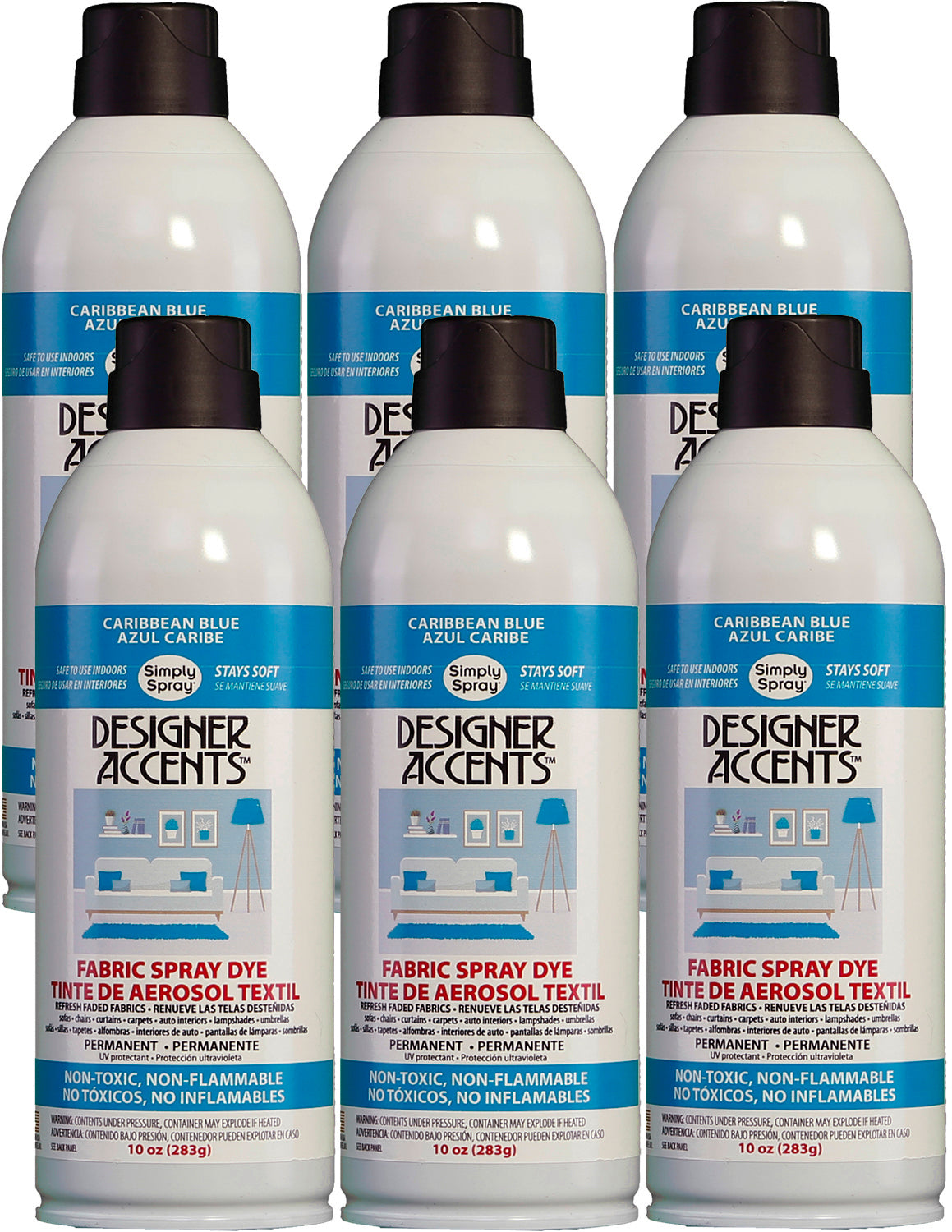 Designer Accents Fabric Paint Spray Dye by Simply Spray - Safety Orang – Fabric  Spray Dye