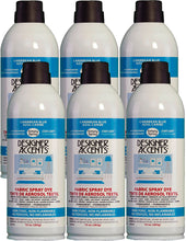 Load image into Gallery viewer, Six cans of simply spray caribbean blue fabric paint spray dye