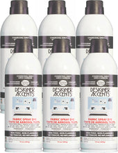 Load image into Gallery viewer, Six cans of simply spray charcoal grey fabric paint spray dye