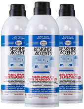 Load image into Gallery viewer, Three cans of simply spray navy blue fabric paint spray dye