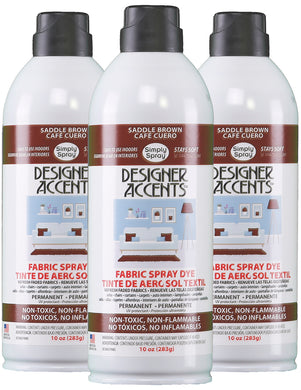 Three cans of simply spray navy blue fabric paint spray dye spray paint 