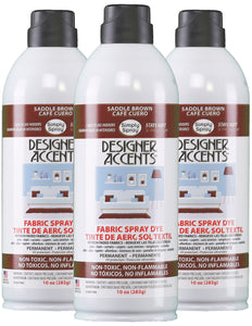 Three cans of simply spray navy blue fabric paint spray dye spray paint 