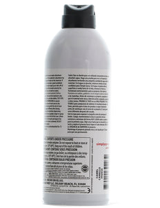 The back of a can of simply spray camel brown fabric paint spray dye