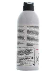 The back of a can of simply spray caribbean blue fabric paint spray dye